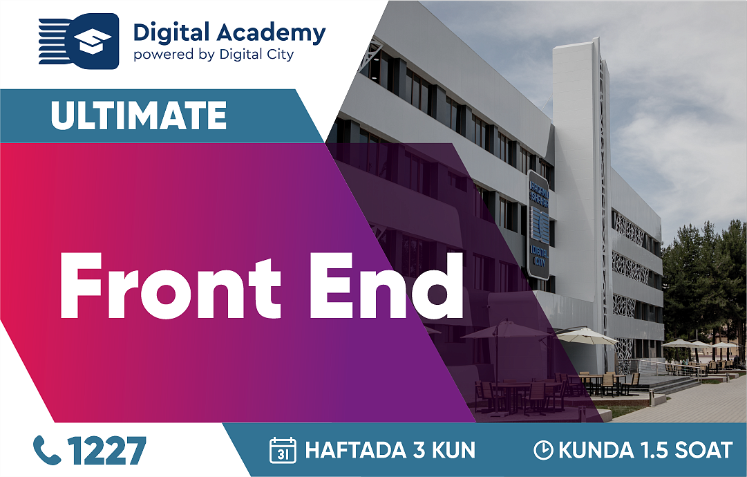 Front End dasturlash